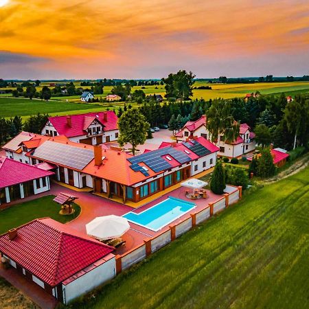 Вилла Osrodek Agroturystyczny Zacisze Giewartow Экстерьер фото