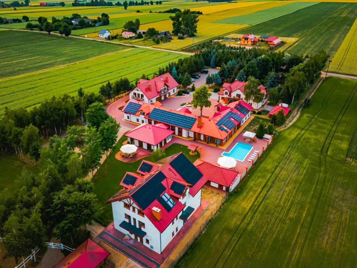 Вилла Osrodek Agroturystyczny Zacisze Giewartow Экстерьер фото