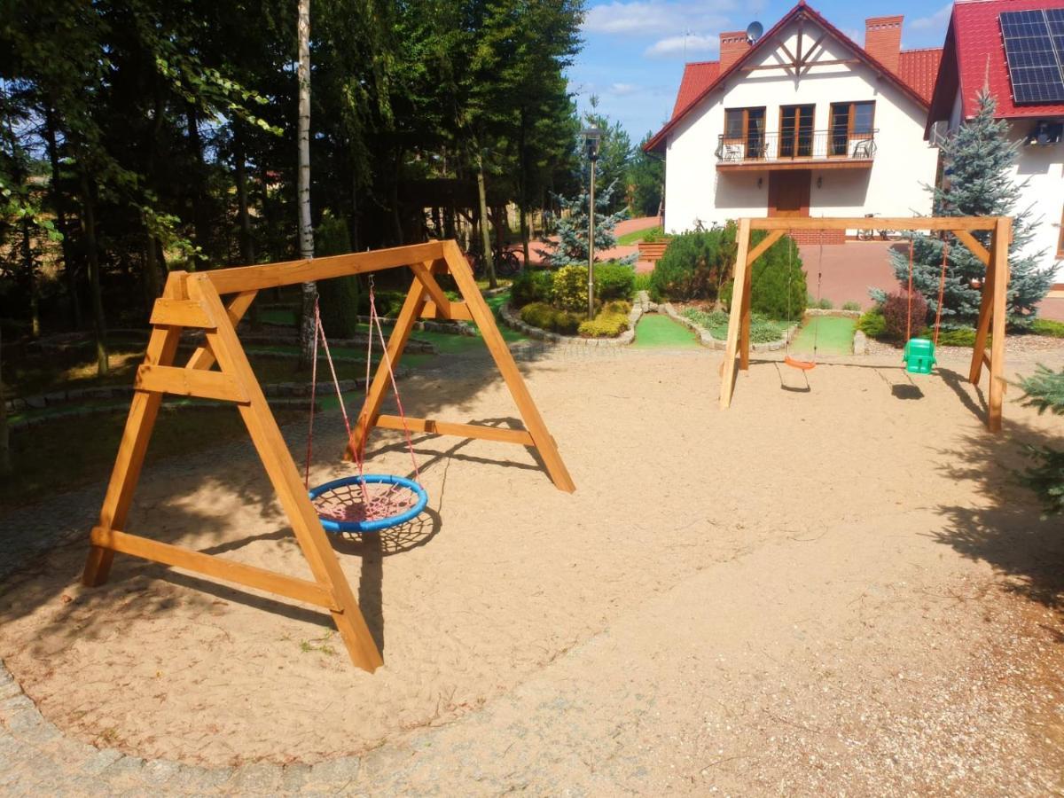Вилла Osrodek Agroturystyczny Zacisze Giewartow Экстерьер фото